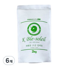 K 블레소레이유 제빵용 고급 강력분, 2kg, 6개