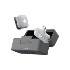 DJI 무선 Mic Mini 2 TX 송신기 1p + 모바일 RX 수신기 1p + 충전 케이스 세트, 혼합색상