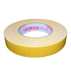 鹿頭牌 雙面布膠帶 20mm x 25m, 強力雙面膠帶，適用於手工藝、辦公室及家庭裝飾, 1捲