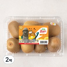 제스프리 제주 썬골드키위 점보, 1.1kg(왕점보), 2팩