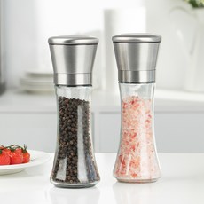 comet 廚房304不鏽鋼鹽胡椒研磨器, 210ml, 2個
