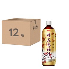黑松 桂花烏梅汁, 980ml x 12瓶