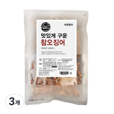 마켓밀러 맛있게 구운 참오징어, 300g, 3개