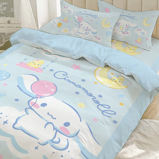 Cinnamoroll 大耳狗喜拿 磨毛卡通 雲之國度被套, 大耳狗