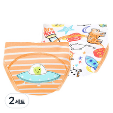 엠케이 순면 배변훈련팬티, G 우주선, 2세트