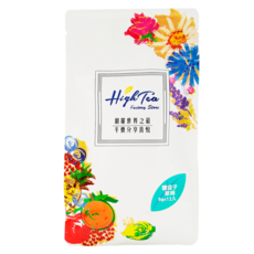 High Tea 伂橙 果味茶包 覆盆子萊姆, 德國進口頂級花草 多層次搭配 酸甜清香 添加玫瑰、洛神花 5gx12入, 5g, 12包, 1袋