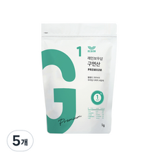 레인보우샵 구연산 프리미엄, 1kg, 5개