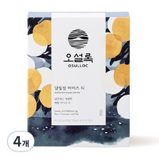 오설록 달빛섬 아이스티 스틱형티백, 2g, 20개입, 4개