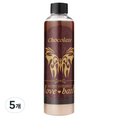 [시크릿 로맨스] 시크릿 러브 바스젤 초콜릿, 250ml, 5개