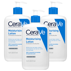 CeraVe 適樂膚 長效清爽保濕乳, 473ml, 3瓶