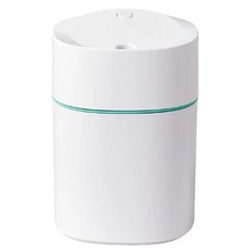 輕巧二段香薰霧化加濕器, ABS材質, 220ML容量, 北歐白