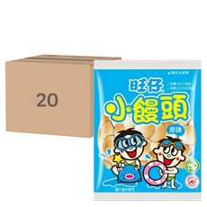 旺旺 旺仔小饅頭, 口感酥脆 入口即化 營養豐富, 30g, 20包