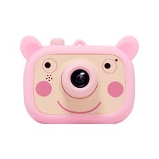 아카라치 어린이 디지털 카메라 wifi지원 + 32G SD카드, 단일 상품(핑크)