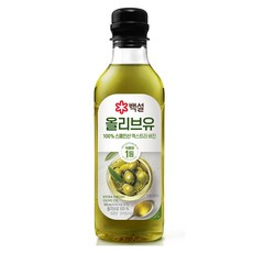 백설 압착올리브유, 500ml, 1개