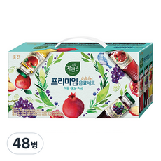 자연은 프리미엄 음료세트, 180ml, 48병