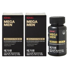 GNCMEGAMEN 멀티비타민 미네랄, 90정, 2개