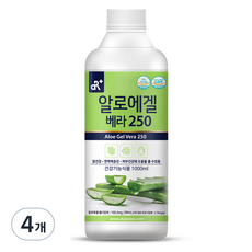 닥터플러스 알로에겔 베라250, 1L, 4개