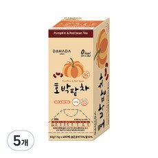 다하다 호박팥차, 1.5g, 40개입, 5개