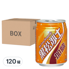 黑松沙士 加鹽沙士 經典款飲品 24罐/Set, 245ml, 120罐