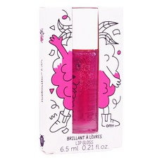 nailmatic KIDS 天然杏仁油透亮唇彩 覆盆子 兒童專用 滾珠設計, 1支