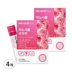 내츄럴플러스 이노시톨 포우먼, 4개, 75g