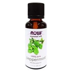 NOW 胡椒薄荷精油, 100% 純精油 1 fl. oz. (30 ml), 1oz, 1瓶