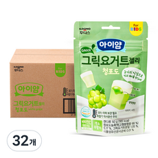 일동후디스 아이얌 그릭요거트젤리 50g, 청포도맛, 32개