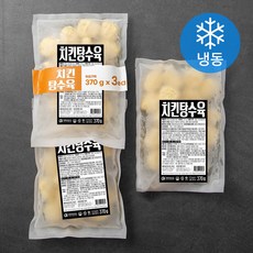 체리부로 치킨 탕수육 (냉동), 370g, 3팩