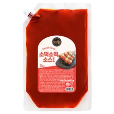 쿠즈락 소떡소떡 소스 파우치, 2kg, 1개