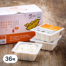 한둘 명인이 국산콩으로 만든 한끼 콩비지, 140g, 36팩