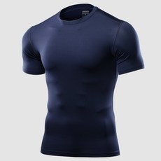 아르메데스 남성용 언더레이어 무지테크핏 반팔 상의 AR-51