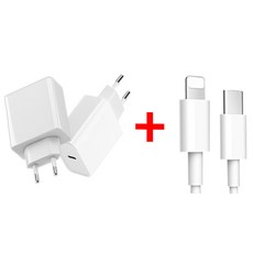 펜타오닉 18W 충전기 + C to 8, 2m, 1개