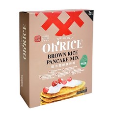 源順食品 羽衣甘藍糙米鬆餅粉, 100%天然糙米, 無麩質, 無鋁泡打粉, 450g, 1盒