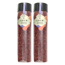 山海經脈 鳥兒歡唱 紅藜籽實，台灣紅藜 150公克, 150g, 2罐