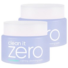 BANILA CO 芭妮蘭 Clean It Zero零感肌積雪草舒敏卸妝膏, 2罐, 100ml