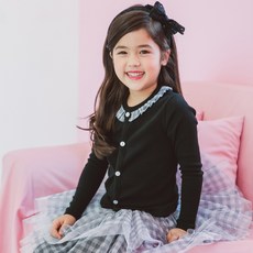 URAVI 女童荷葉邊長袖外套 UR81JP863