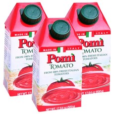 Pomi 義大利產番茄醬汁, 500g, 3瓶
