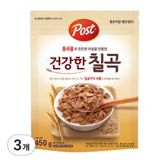 포스트 건강한 칠곡 시리얼, 450g, 3개