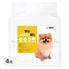 펫샵 스탠다드 반려동물 중형 배변패드 18g, 100개입, 4개