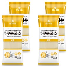 몽고식품 구포국수 소면, 1.4kg, 4개