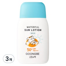궁중비책 워터풀 유아 선로션 마일드 SPF50+ PA++++, 80g, 3개