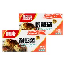 楓康 耐熱袋, 耐熱溫度-40°C~110°C, 台灣製造, 小, 365入, 2盒