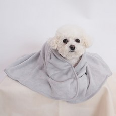 DING DONG PET 寵物超細纖維毛毯, 都市灰