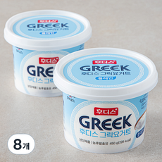 일동후디스 그릭 요거트 플레인 2개입, 450g, 8개