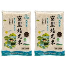 天生好米 富里越光米, 台灣花蓮產地, CNS二等, 1.5kg, 2包