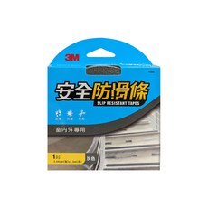 3M 室內/外防滑條 #7646, 灰色, 1個
