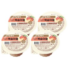 뉴케어 복숭아젤, 100g, 4개