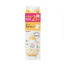pigeon 貝親 無添加嬰兒衣物柔軟精補充盒, 1L, 1盒