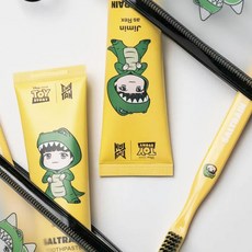 SALTRAIN BTS x 玩具總動員聯名牙膏牙刷旅行組 70g, 1組
