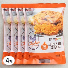 곰곰 핫크리스피치킨, 550g, 4개